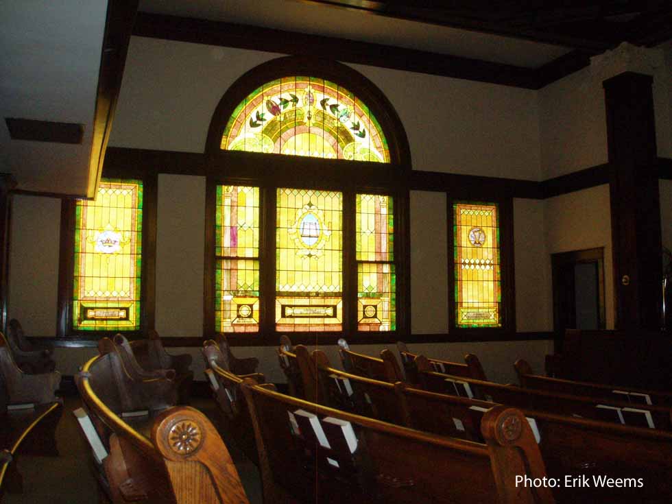 Interior Penn Memorial Church