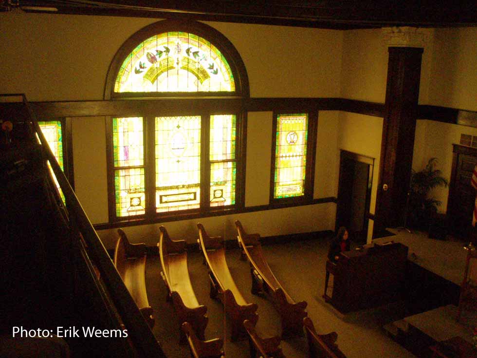 Interior Penn Memorial Church